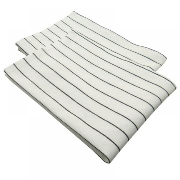 Striped Linen Towels Set of 2 Dish Cloth 40x60 cm each